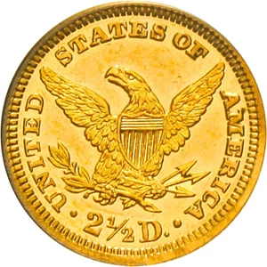 image for: 1903 $2.5 PCGS CAC Proof 55