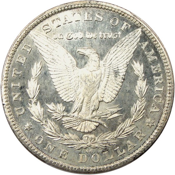 image for: 1880-CC $1 PCGS MS65 PL (8/ Low 7)