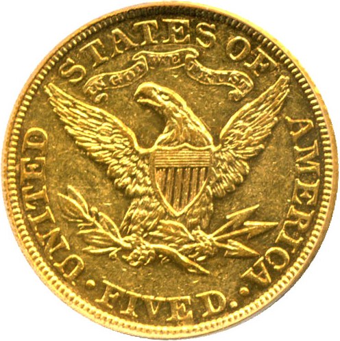 image for: 1902 $5 PCGS/CAC Proof 53