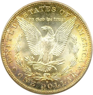 image for: 1889-S $1 PCGS/CAC MS66
