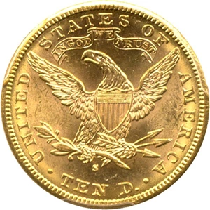 image for: 1883-S $10 PCGS MS62