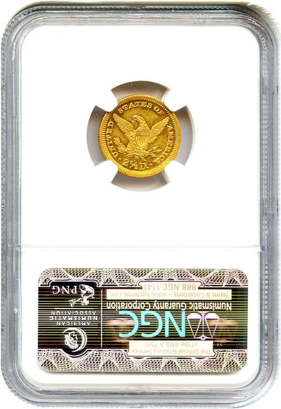 image for: 1898 $2 1/2 NGC/CAC Proof 61+