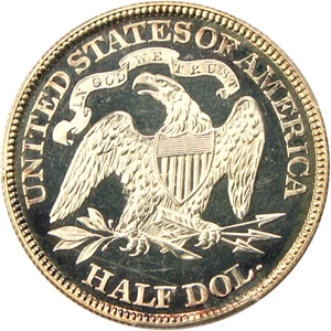image for: 1882 50c PCGS Proof 65 Cameo