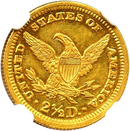 image for: 1898 $2 1/2 NGC/CAC Proof 61+