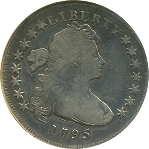 image for: 1795 $1 ANACS VG-10 (Draped Bust)