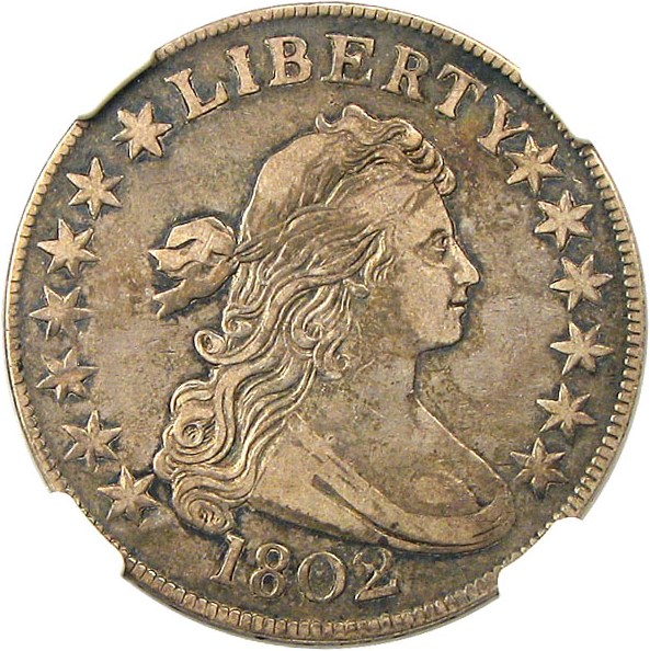 image for: 1802 50c NGC/CAC XF40 (O-101) * Choice Original Key Date *