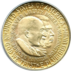 image for: 1954 Wash-Carver 50c PCGS/CAC MS67 * Stunning Gem - Finest Known *