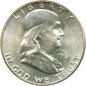 image for: 1961 50c PCGS/CAC MS65 FBL