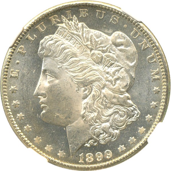 image for: 1899-O $1 NGC MS64 DPL