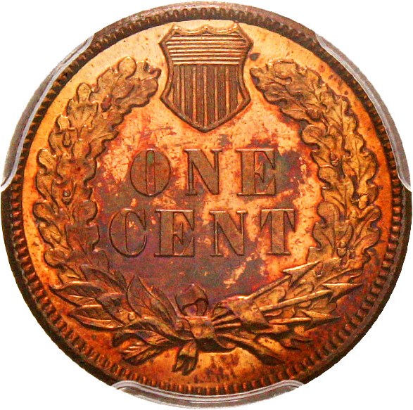 image for: 1886 1c PCGS/CAC Proof 64 RB (Variety 1)