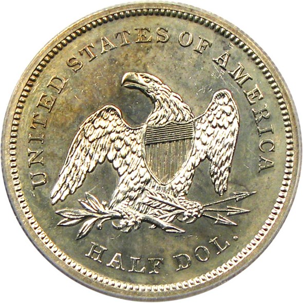 image for: 1841 50c PCGS Proof 61 - One of 5-6 Known -- Only 1 Finer @ PCGS