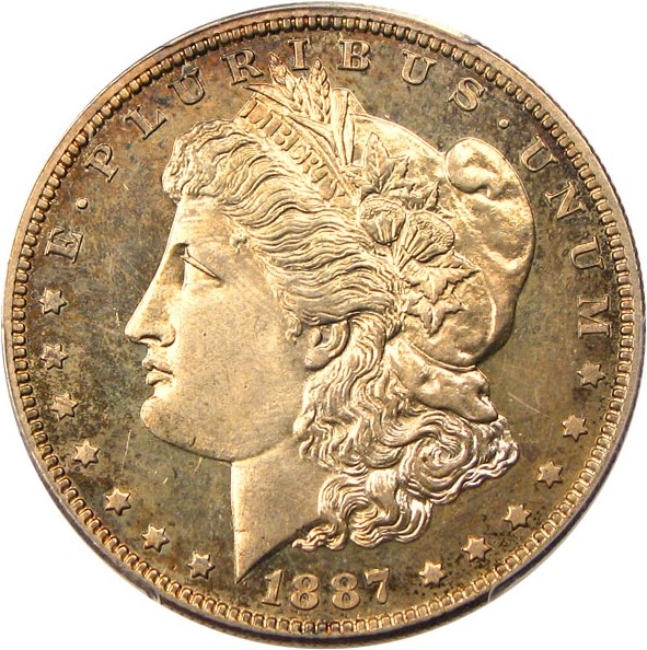 image for: 1887 $1 PCGS Proof 64 - No Reserve!