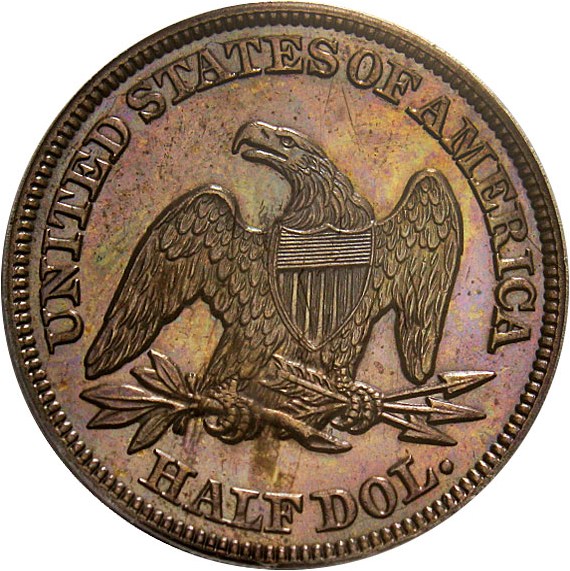 image for: 1850 50c PCGS Proof 62 - One of Just 5-6 Known