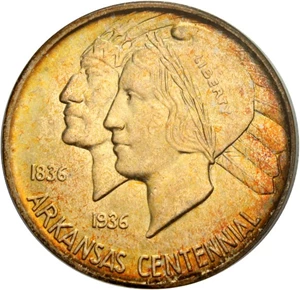 image for: 1939-D Arkansas 50c PCGS MS66