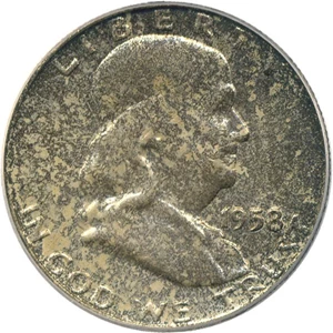 image for: 1958-D 50c PCGS MS64