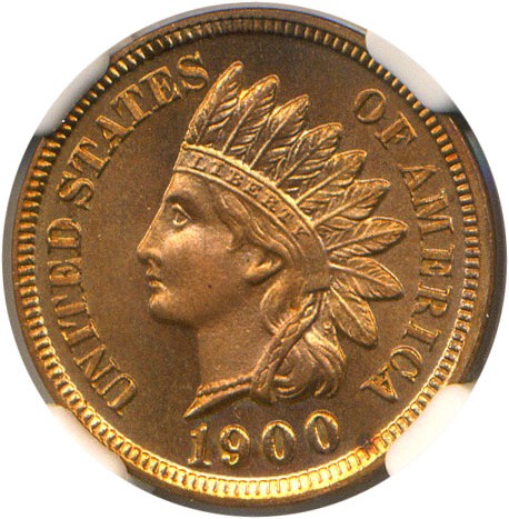 image for: 1900 1c NGC Proof 65 RD