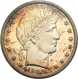 image for: 1909 50c PCGS Proof 64