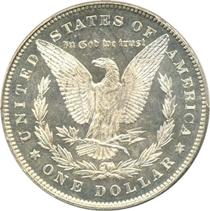 image for: 1878 7/8TF $1 PCGS MS64 DMPL (Strong)