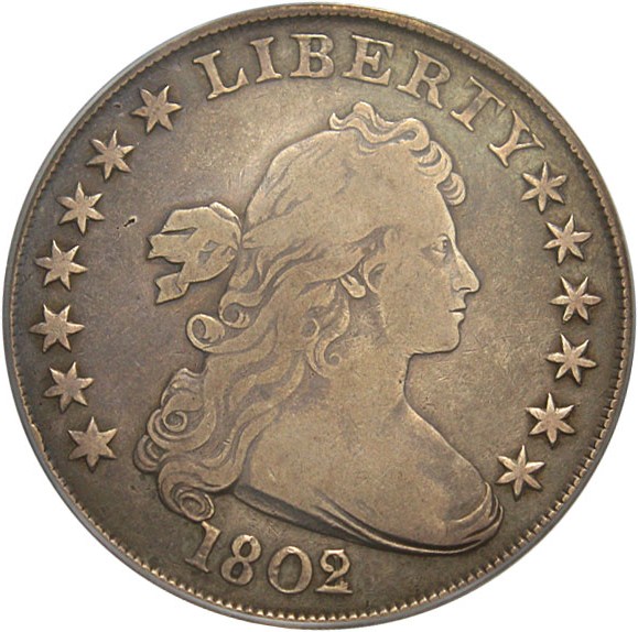 image for: 1802/1 $1 PCGS F15