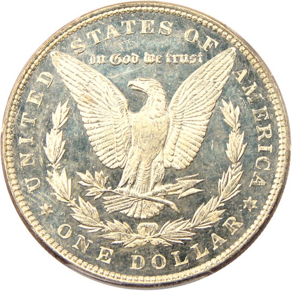 image for: 1888 $1 PCGS MS65 DMPL