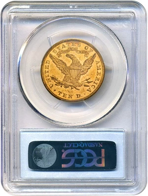 image for: 1887 $10 PCGS MS62 * Low Mintage Issue *