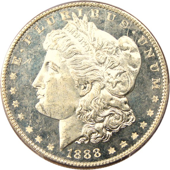 image for: 1888 $1 PCGS MS65 DMPL
