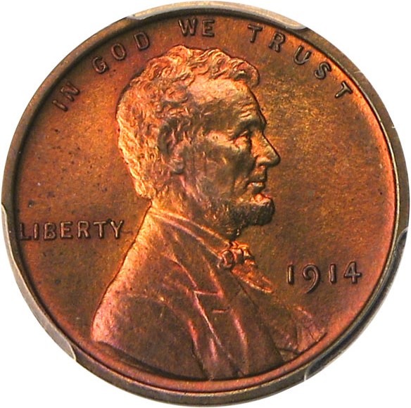 image for: 1914 1c PCGS Proof 65 RB