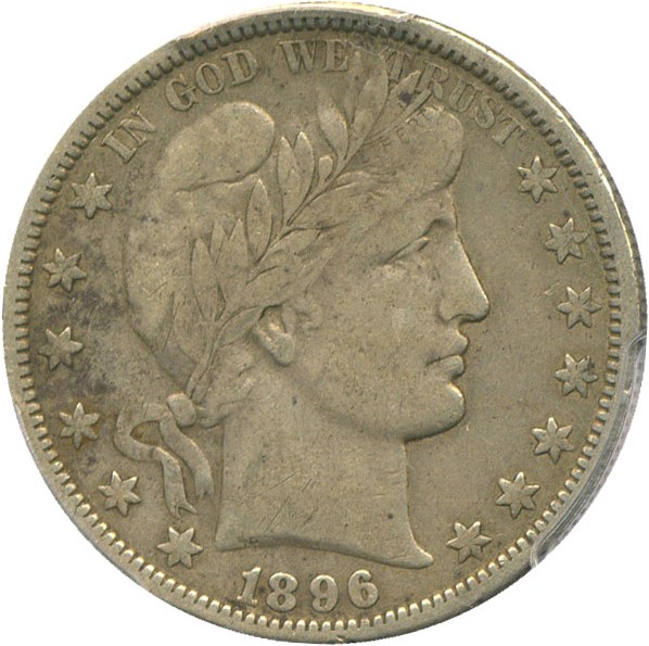 image for: 1896-O 50c PCGS VF20 - Key Date