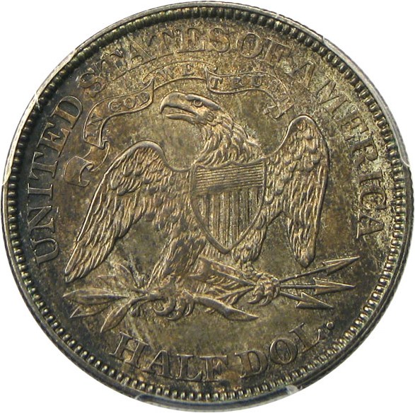image for: 1868 50c PCGS/CAC MS63