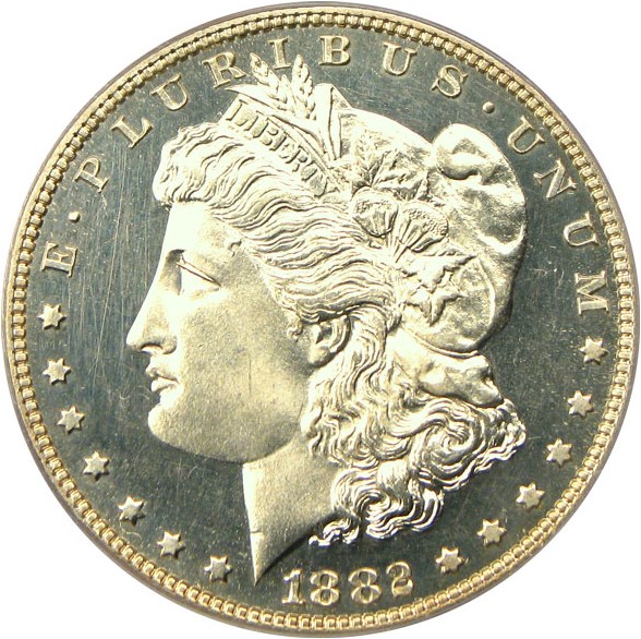 image for: 1882 $1 PCGS/CAC Proof 63 OGH