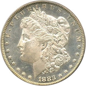 image for: 1883 $1 PCGS MS63 PL