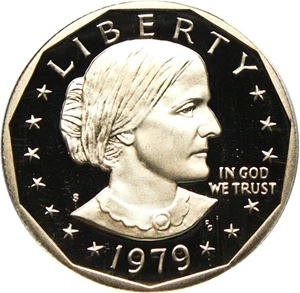 image for: 1979-S SBA $1 PCGS Proof 70 DCameo