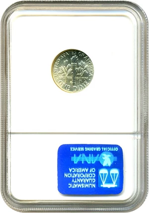 image for: 1960-D 10c NGC MS67