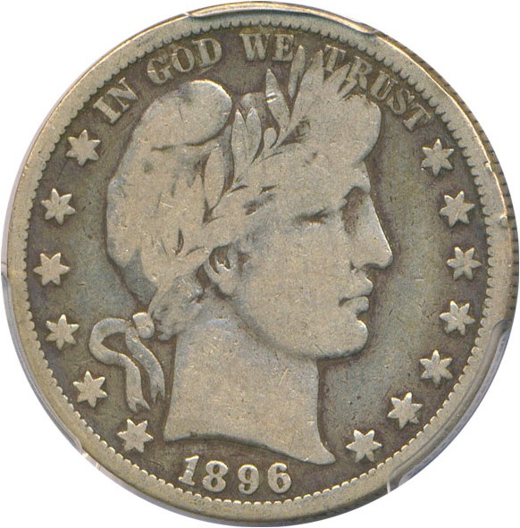 image for: 1896-O 50c PCGS VG-8