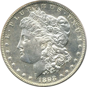 image for: 1898 $1 PCGS MS63 PL
