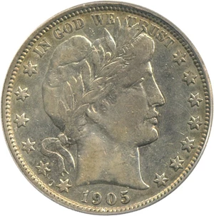 image for: 1905-S 50c PCGS XF40