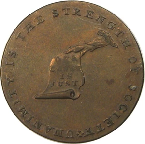 image for: Kentucky Cent PCGS/CAC AU50 (Plain Edge) OGH
