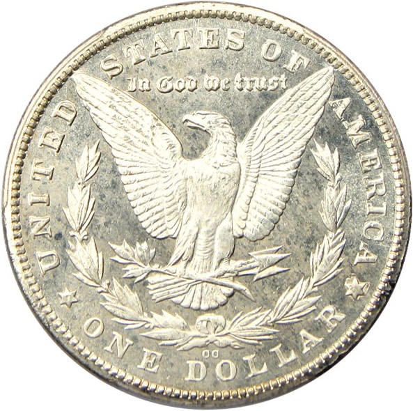 image for: 1880-CC $1 PCGS MS65 PL (8/High 7)