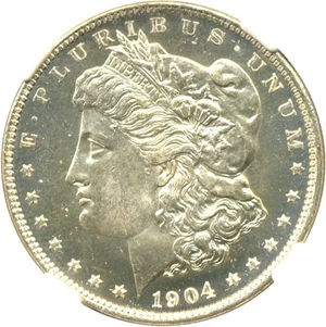image for: 1904-O $1 NGC MS64 PL