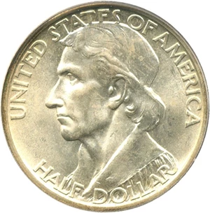image for: 1937-D Boone 50c PCGS MS66