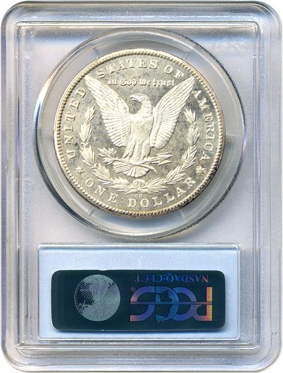 image for: 1880-CC $1 PCGS MS65 PL (8/High 7)