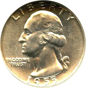 image for: 1955-D 25c NGC MS64