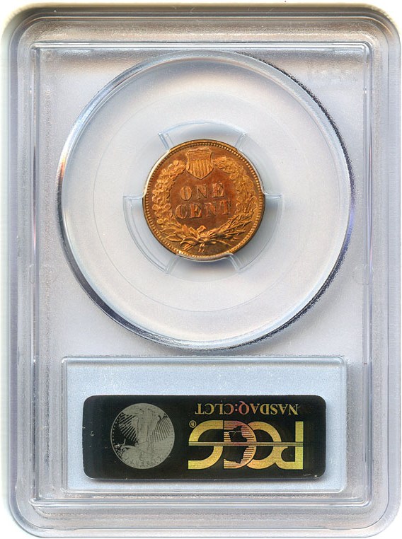 image for: 1876 1c PCGS/CAC Proof 65 RD *CAC Pop 2*