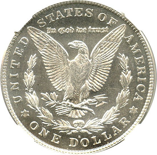 image for: 1921-S $1 NGC MS64 PL - No Reserve!