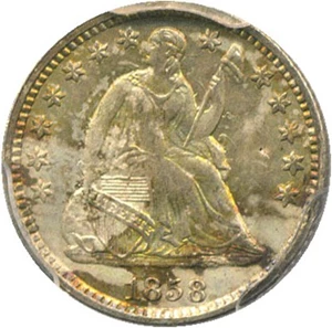 image for: 1858-O H10c PCGS/CAC MS64