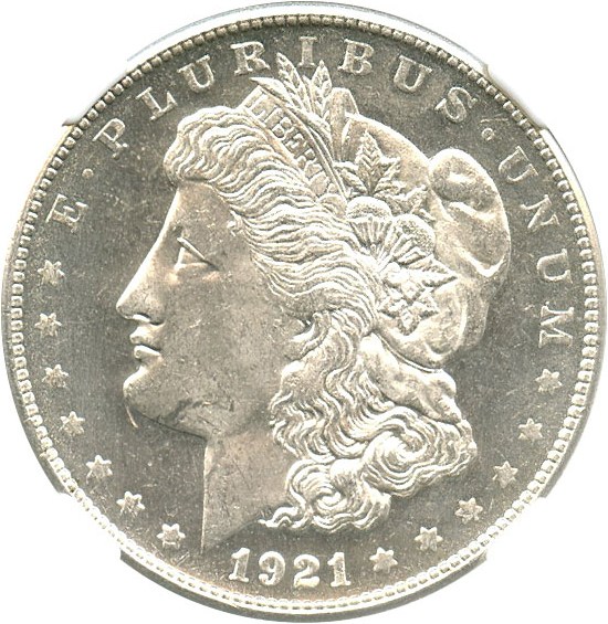 image for: 1921-S $1 NGC MS64 PL - No Reserve!
