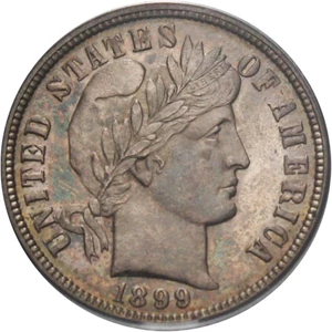 image for: 1899-O 10c PCGS/CAC MS66