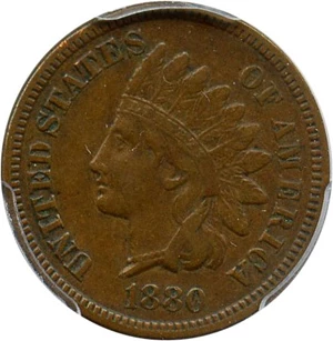 image for: 1880 1c PCGS XF40