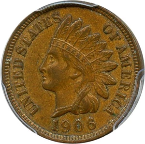 image for: 1906 1c PCGS AU55