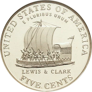 image for: 2004-S 5c NGC Proof 69 UCameo (Keel Boat)
